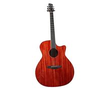 Chitarra Folk Starter Set per Principianti, Bella Trama Specchio Migliorato Facile da Suonare Chitarra Acustica Fortemente Penetrante Palissandro Indiano per gli Amanti della Musica