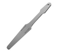 Chitarra Fret File, Crowning Level Tool, Double Sided Steel Grinder for Smooth Fretboard Ends, Precision Shaping Tool for Luthier Strumento Setup Repair Maintenance, Silver 20x3cm