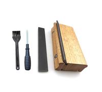 Chitarra Frettrimmer Strumento 3/23/35 Gradi Regolazione Struttura In Legno Per Rimozione Delle Bave Su Ukulele Tastiere Strumenti a Corda