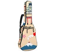Chitarra Gig Bag Impermeabile Cerniera Morbida Chitarra Zaino, Basso Acustico & Classica Folk Chitarra Elettrica Borsa Turistica Giappone Set Collezione Modello