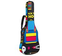 Chitarra Gig Bag Impermeabile Cerniera Morbida Chitarra Zaino Basso Acustico & Classica Folk Chitarra Elettrica Borsa Ritorno A Scuola Elementi Modello