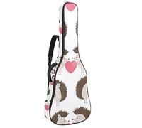Chitarra Gig Bag Impermeabile Cerniera Morbida Chitarra Zaino, Basso Acustico & Classica Folk Chitarra Elettrica Borsa Riccio E Amore