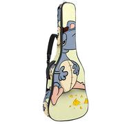 Chitarra Gig Bag Impermeabile Cerniera Morbida Chitarra Zaino, Basso Acustico & Classica Folk Chitarra Elettrica Borsa Carino Animale Mouse Rat