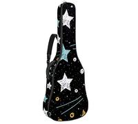 Chitarra Gig Bag Impermeabile Cerniera Morbida Chitarra Zaino, Basso Acustico & Classica Folk Chitarra Elettrica Borsa Stelle E Paradiso