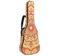 Chitarra Gig Bag Impermeabile Cerniera Morbida Chitarra Zaino, Basso Acustico & Classica Folk Chitarra Elettrica Modello Caleidoscopio
