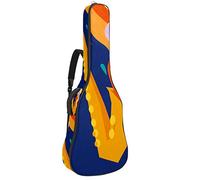 Chitarra Gig Bag Impermeabile Cerniera Morbida Chitarra Zaino Basso Acustico & Classica Folk Chitarra Chitarra Elettrica Modello Sassofono