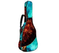 Chitarra Gig Bag Impermeabile Cerniera Morbida Chitarra Zaino, Basso Acustico & Classica Folk Chitarra Elettrica Borsa Sea Turtle Diving Closeup