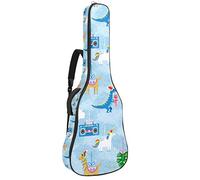 Chitarra Gig Bag impermeabile cerniera morbida chitarra zaino, basso acustico & classico folk chitarra elettrica borsa animale partito