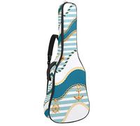 Chitarra Gig Bag impermeabile cerniera morbida chitarra zaino, basso acustico & classico folk chitarra elettrica catena ancoraggio