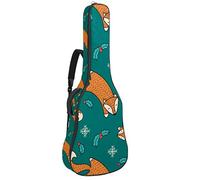 Chitarra Gig Bag impermeabile cerniera morbida chitarra zaino, basso acustico & classico folk chitarra elettrica borsa Cartoon Fox modello