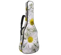 Chitarra Gig Bag impermeabile cerniera morbida chitarra zaino, basso acustico & classico folk chitarra elettrica borsa composizione di margherite