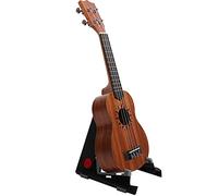 Chitarra hawaiana, solida plastica per ukulele + supporto pieghevole portatile in silicone per principianti per studenti