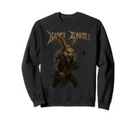 Chitarra Heavy Metal che suona Eater Rabbit Felpa