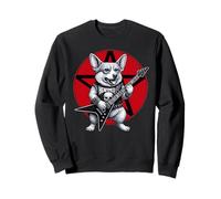 Chitarra Heavy Metal Corgi Rock Dog Lover Felpa