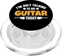 Chitarra I'M Only Talking To My Guitar Today PopSockets PopGrip per MagSafe