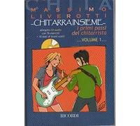 Chitarra Insieme Volume 1 CD Audio Massimo Liverotti | Metodo Chitarra Principianti Bambini | Lezioni Progressive Spartiti Didattici | Libro Insegnanti Studenti Musica | Corso Base Scuola Musicale