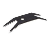Chitarra Knob Puller, Chitarra Multi-Purpose Tool Wrench, Pitch Adjustment Tool, Easy-to-Use, Durevole, Ideal For Pickup Adjustments, 1,5 pollici, nero, 1 pezzo, design, 9,8 x 2,8 x 0,2 cm
