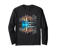 Chitarra Lago Ombra Amore Chitarra Musicista Rock On Guitar Alberi Maglia a Manica