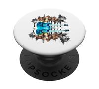 Chitarra Lago Ombra Amore Chitarra Musicista Rock On Guitar Alberi PopSockets PopGrip Adesivo