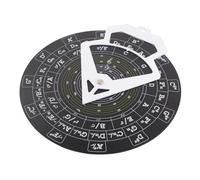 Chitarra Learning Wheel 30cm Chord Tabella di Riferimento Con Staff Notazione & Scale Relazioni Chitarra Chord Chart Wheel