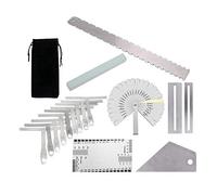 Chitarra liutaio Strumenti Kit String Action Ruler Gauge Feeler Gauge Style 2
