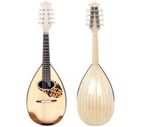 Chitarra Mandolino Fatta A Mano In Legno D'acero Strumento A Otto Corde Di Tipo Zucca Strumento Mandolino