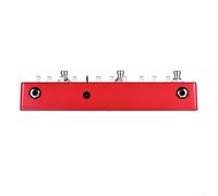 Chitarra Multi Effetti Pedale 6 in 1 Ritardo Chorus Distortion Overdrive Booster Buff Multi Effetti Pedale con Ritardo Chorus Distortion Boost e Tuner