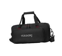 Chitarra Multi Effetti Pedale Bag Effetto Pedalboard Carry Bag per Viaggi Studio 46x24.8x7cm Nero