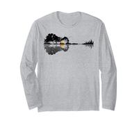 Chitarra Nature Lake Shadow Design Chitarra Maglia a Manica