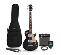 Chitarra New Jersey Select Nera, Ampli 10W e Accessori