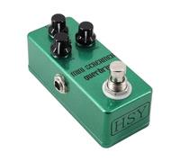Chitarra Overdrive Pedale Effetti Chitarra Elettrica Pedale True Bypass In Lega di Zinco Shell DC 9V 6.35mm Ingresso/Uscita Interfaccia Drive/Leva/Tono 3 Manopole Mini Guitar Overdrive Effector