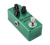 Chitarra Overdrive Pedale per effetti per chitarra elettrica Pedale True Bypass Guscio in lega di zinco 9V 6.35mm Input Output Drive Leva Tono 3 Manopole Effector