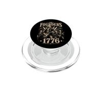 Chitarra Patriotic American History The Founders 1776 PopSockets PopGrip per MagSafe