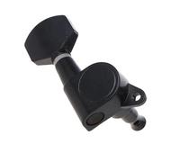 Chitarra Peg Locking Tuner Tuning Peg Machine Head Black 6R Inline per chitarra acustica Piroli Per Accordatura Per Chitarra