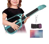 Chitarra per bambini con 12h di autonomia - Chitarra da 23 pollici per bambini - Chitarras elettrica pieghevole senza corde | chitarras per bambinis, giocattolo musicale con batteria al litio