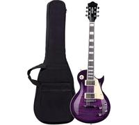Chitarra Per Principianti Chitarra Elettrica A Corpo Solido Con Custodia Morbida(Purple)