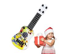 Chitarra per ukulele per bambini, 25,2 x 8,7 x 2,9 cm, strumenti musicali, anti-impacts, mini strumento | accessori prescolari, pratica principianti, strumento per insegnare ai bambini il ritmo