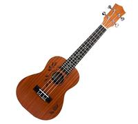 Chitarra Piccola A 4 Corde 23 Pollici 18 Tasti Ukulele Da Concerto Con Corpo In Legno Sapele Con Borsa Per Ukulele E Accordatore Ukulele Kit