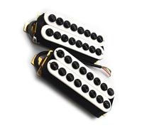 Chitarra Pickup Bianco 8 Corde Dula Coil Humbucker Pickup per Chitarra Pickup al Manico E al Ponte per Parti di Chitarra Elettrica