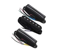 Chitarra Pickup Black Alnico 5 SSS Pickup Set Hot Rails/Pickup Single Coil Per Chitarra Elettrica