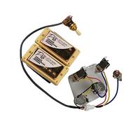 Chitarra Pickup Chitarra Alnico 5 Magneti Pickup Humbucker Con Set Di Cablaggi Push/Pull Per Parti Di Chitarra (Color : 08)