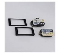 Chitarra Pickup Chitarra Elettrica Alnico Humbucker Pickup Con Telaio/cablaggio Set Per Chitarra Fai Da Te (Color : 04)