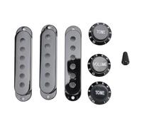 Chitarra pickup copertura manopola Set 6 Hole Single Coil 2 Tone 1 Volume | Chitarra pickup copertura manopola interruttore Tip,48mm,50mm,Durevole Knob,Ricambio Knob,3 Different Sizes