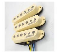 Chitarra Pickup Pickup Per Chitarra Single Coil Professionale Ainico 5 Set Pickup Per Chitarra Elettrica SSS (Color : 03)