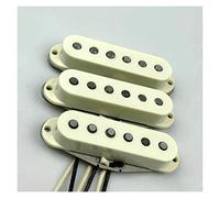 Chitarra Pickup Pickup Single-coil SSS '57/'62 Fatti A Mano Pickup In Filo Di Rame Alnico 5 Reverse Engineering Per For ST Chitarra (Color : 04)