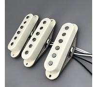 Chitarra Pickup Set Di Pickup Per Chitarra Con Magneti Alnico 5 A Carica Manuale SSS Con Piastra Inferiore Grigia
