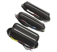 Chitarra Pickup Set Di Pickup Per Chitarra SSH Con Magnete In Ceramica Hot Rails Pickup Humbucker Per Parti Di Chitarra Fai-da-te (Color : 01)