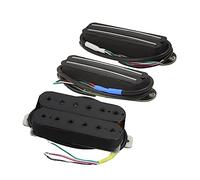 Chitarra Pickup Set Di Pickup SSH Magnete In Ceramica Dual Hot Rails E Set Di Pickup Per Chitarra Humbucker Per Parti Di Chitarra Elettrica