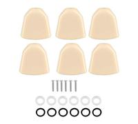 Chitarra pirolo Button, 6 pz/set acrilico piroli pulsanti macchina teste tasti per chitarra Stivaletti da pioggia zebrati - Bambini