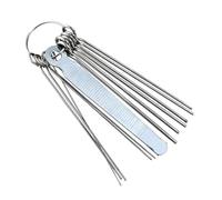 Chitarra Ponte Selle Dado File Professionale Chitarra Dado Slotting File Liutaio Strumento Strumenti a Corda Accessori Ponte Selle File